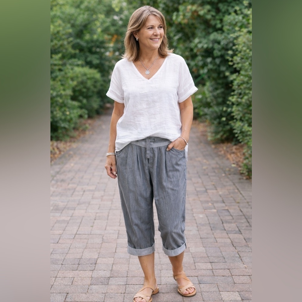 Royal Robbins Harem Pant Capris in Gray - 8 - China